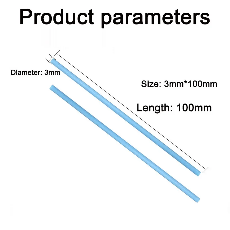 1pcs Japan CERATON D3 Round Ceramic Fiber Stone for Mold Die Metal Polishing Abrasive Stone Stick Φ3*100mm