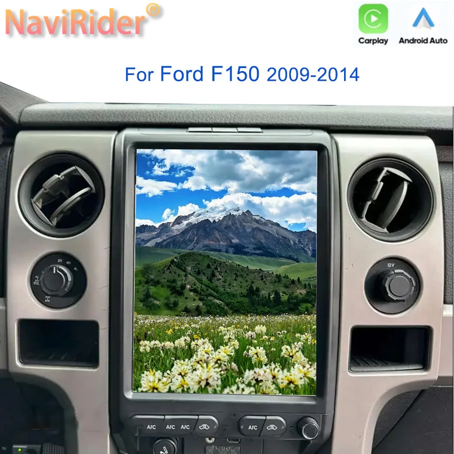 

13inch Android13 Qled Screen Radio Carplay 2din For Ford F150 2009-2014 GPS Car Multimedia Video Player Stereo WIFI 4G HeadUnit