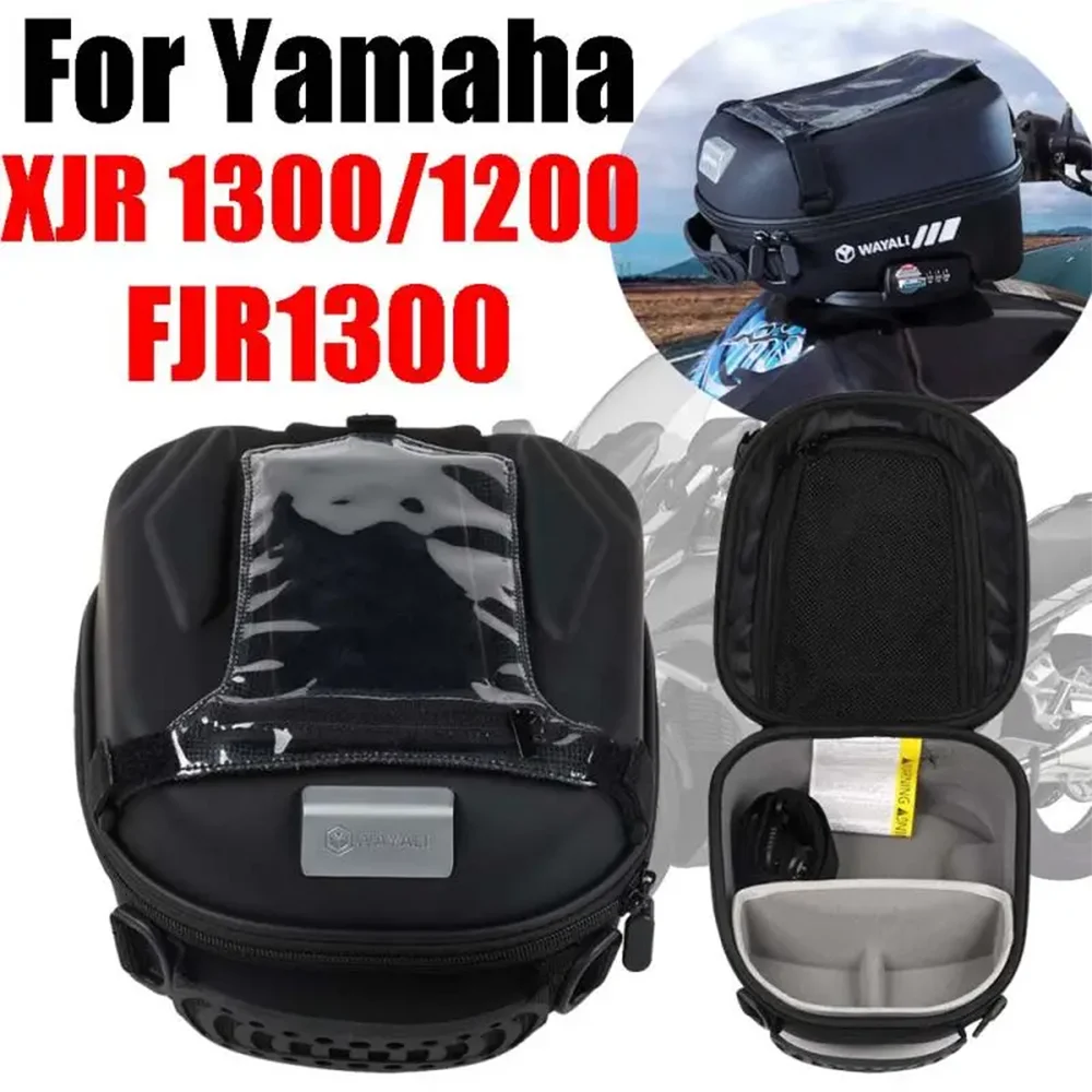 

For YAMAHA XJR1200 XJR1300 FJR1300 FJR XJR 1300 1200 Accessories Tank Bag Storage Luggage Tanklock Backpack GPS Navigation Bags