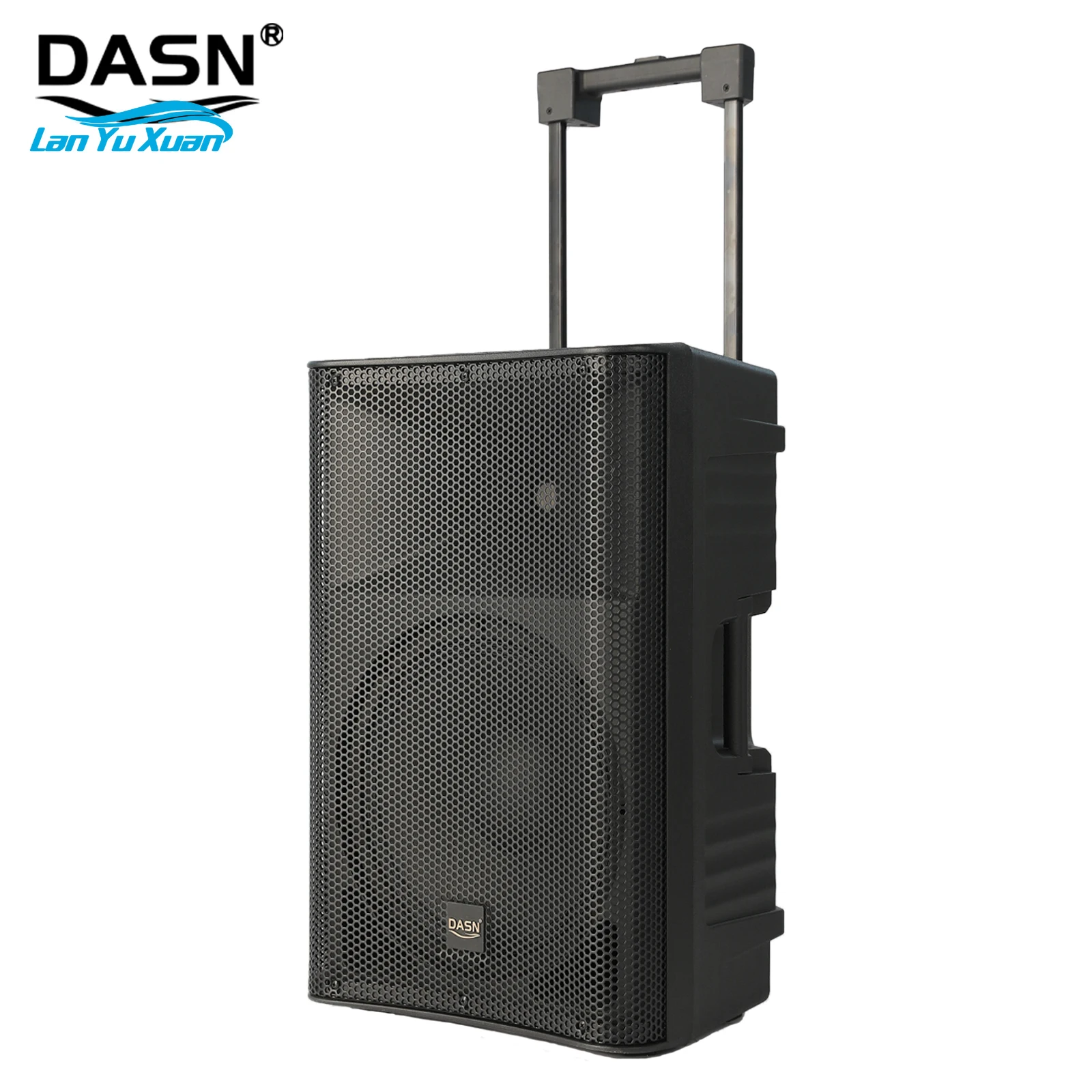 

SCBT15DDM 15 Inch 200W 2 Way Portable Professional Active Plastic Full Frequency Battery PA Speaker with Wheels and Tie Rod