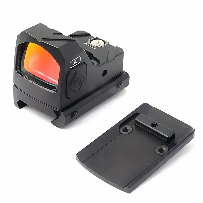 Mini Red Sight Shake Awake Optic Sight للبندقية والمسدسات والمسدسات 2MOA، 12 نطاق تعديل السطوع بنقطة حمراء، #3