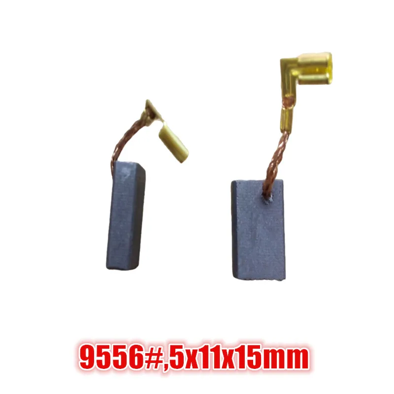 Imagem -03 - Escova de Carbono para Motor Elétrico Ferramenta Super Elétrica Martelo Elétrico Rebarbadora 10 Pares