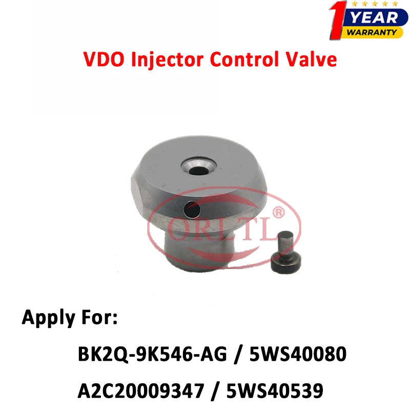VDO Piezo Injector Control Valve For BK2Q-9K546-AG 5WS40080 5WS40539 A2C59517051 A2C53307917 A2C59515264 03L130277S 03L130277B
