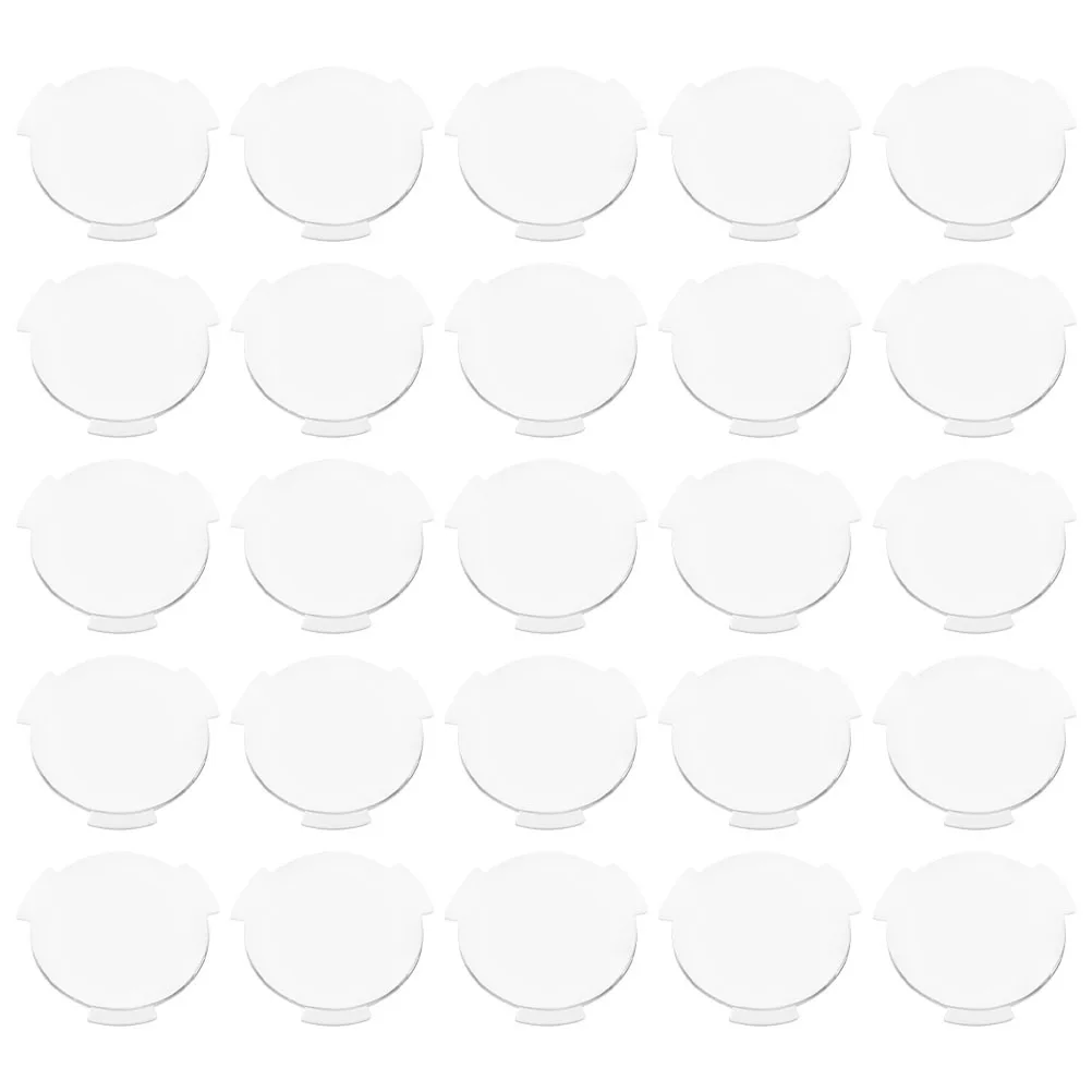 

50Pcs Vr Glasses Accessories Clear Plastic 3D Lenses Ergonomic Design for Group Activities and Commercial Use Vr Lenses