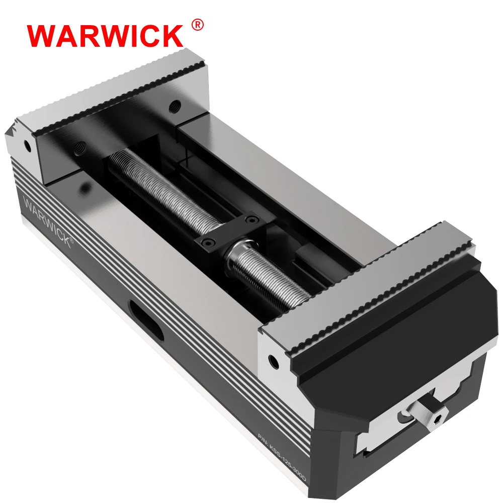 CNC KSF-125-300C/D Precision Quick Releasemechanic Bench Self Centering Vise For Tooling System Fixture