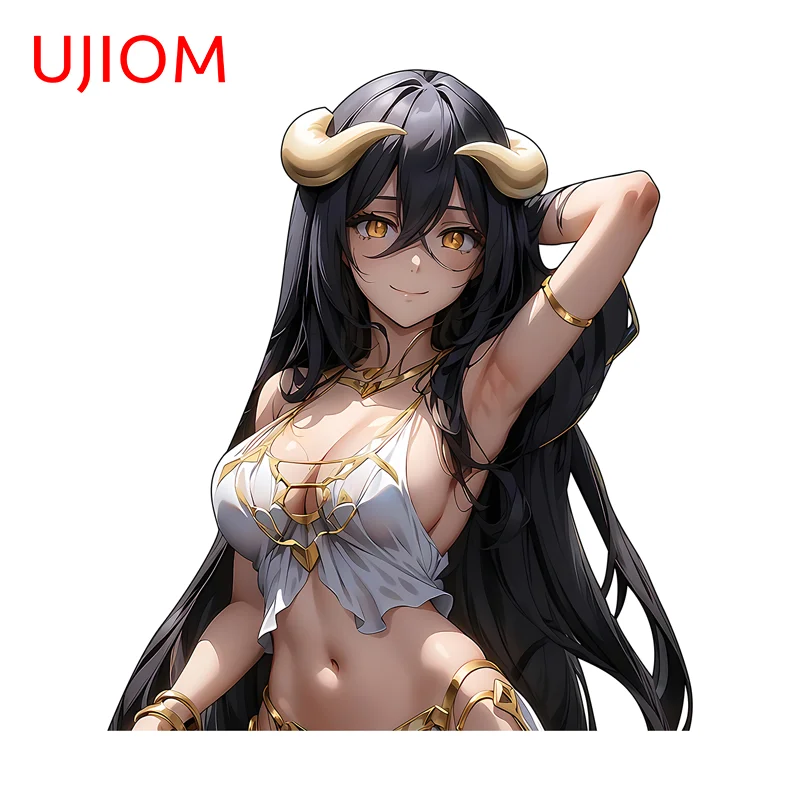 UJIOM Seductive Albedo Bikini Wall Sticker Popular Creative Enchanting Artistic Customizable Decal Suitable For Smooth Surface
