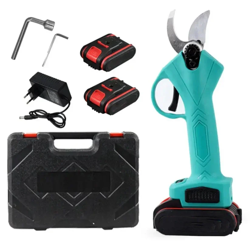 Cordless Elétrica Fruit Tree Trimmer Bonsai Corte Máquina de Corte Ramo Jardim Tesoura Elétrica Aparador Doméstico 48v 88v