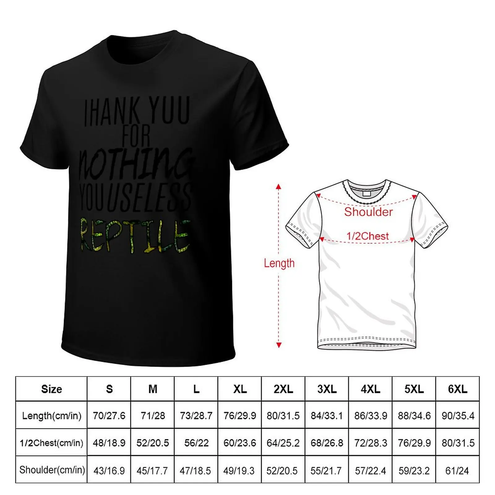 HTTYD-Inspired Thank You For Nothing, You Useless Reptile T-Shirt oversized t shirt heavyweights mens t shirt graphic