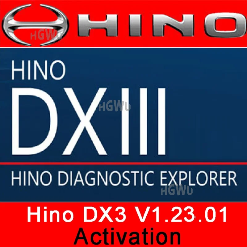 Диагностическое программное обеспечение Hino DX3 V1