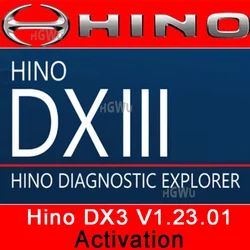 Hino DX3 V1.23.1 Hino Diagnostic EXplorer 3 Diagnostic Software  Great Truck Repair Tool