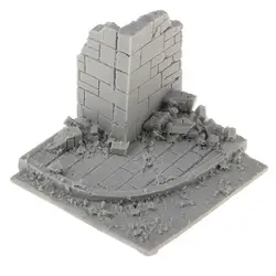 1/35 Resin Ruins Miniature Model Diorama Layout Unpainted Kit