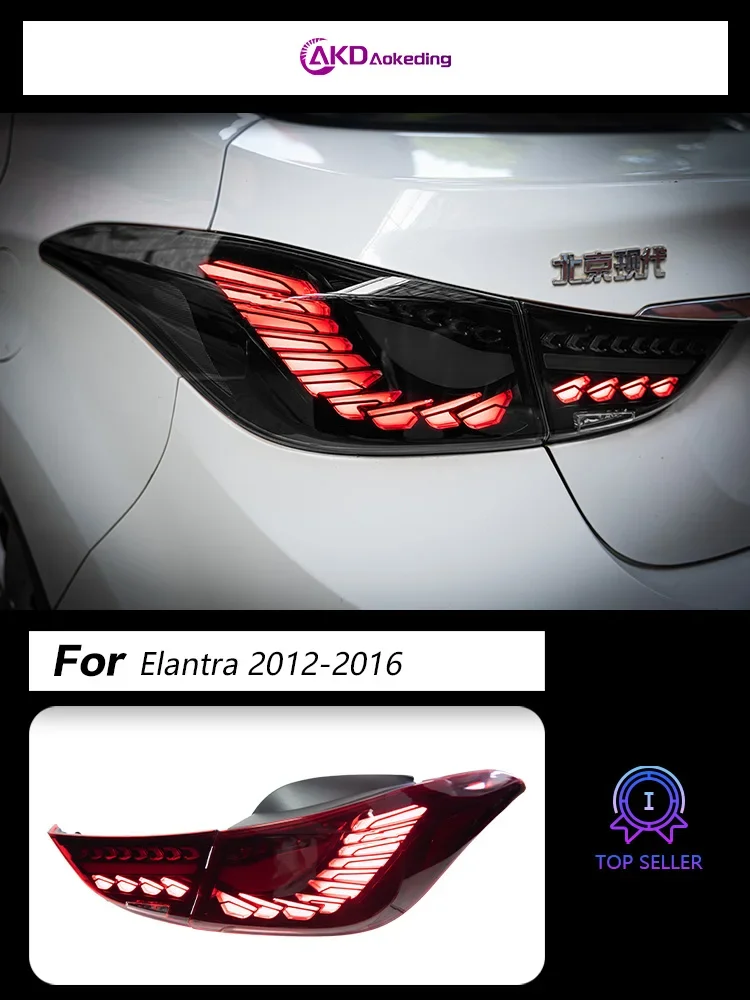 

Dedicated to modern Langdong dragon scale tail light assembly upgrade water steering LED lights modified brake lights driving