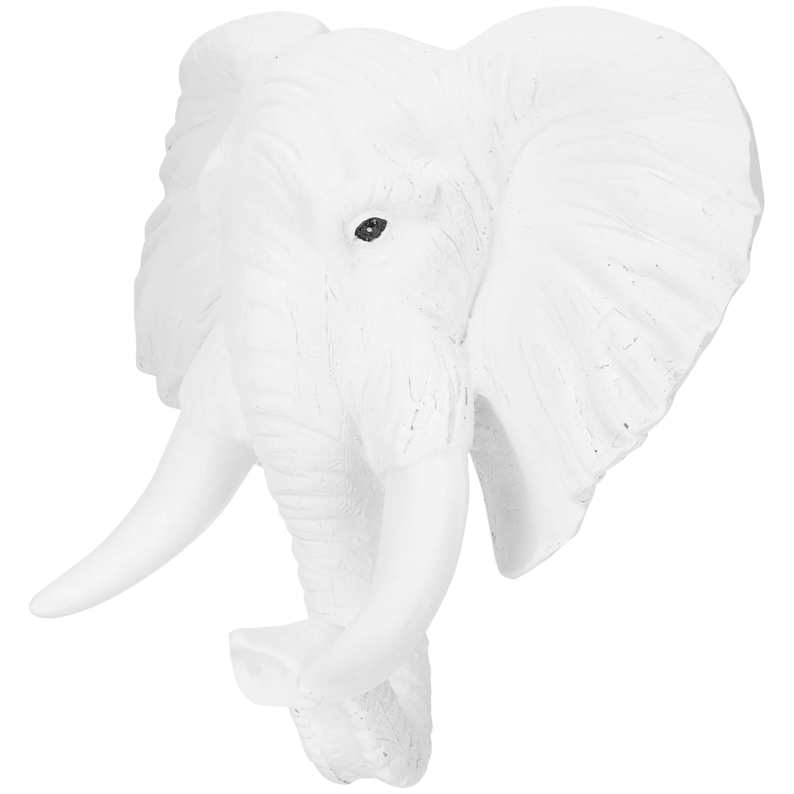  Home Decoration Household Resin Crafts Adorn Artificial Elephant Head Bedroom Decorations Animal Ornaments