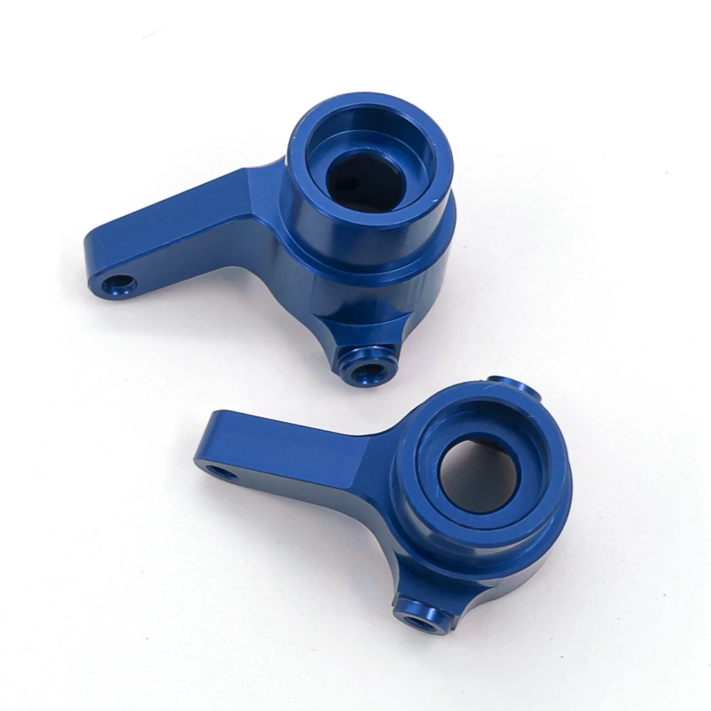 Metal Upgrade Parts Kit Swing Arm Steering Cup for Haiboxing HBX 18856 18857 18858 18859 18859A 18859E 1/18 RC Car,Blue