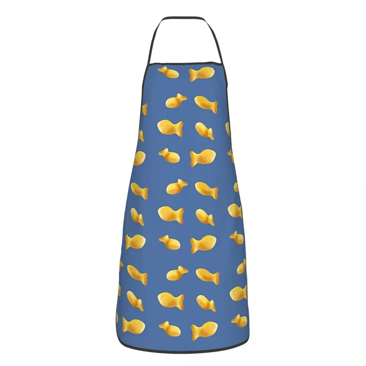 Funny Goldfish Cracker Biscuits Pack Aprons Adult Unisex Kitchen Chef Bib Cute Cookies Tablier Cuisine Cooking Baking Painting