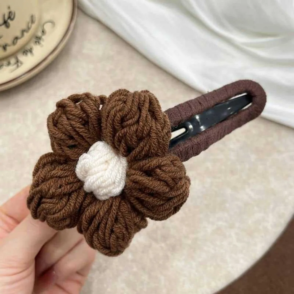 Gifts Hair Clips Vintage Large Duckbill Hair Clip Flower Hair Accessories Back Brain Hairpin