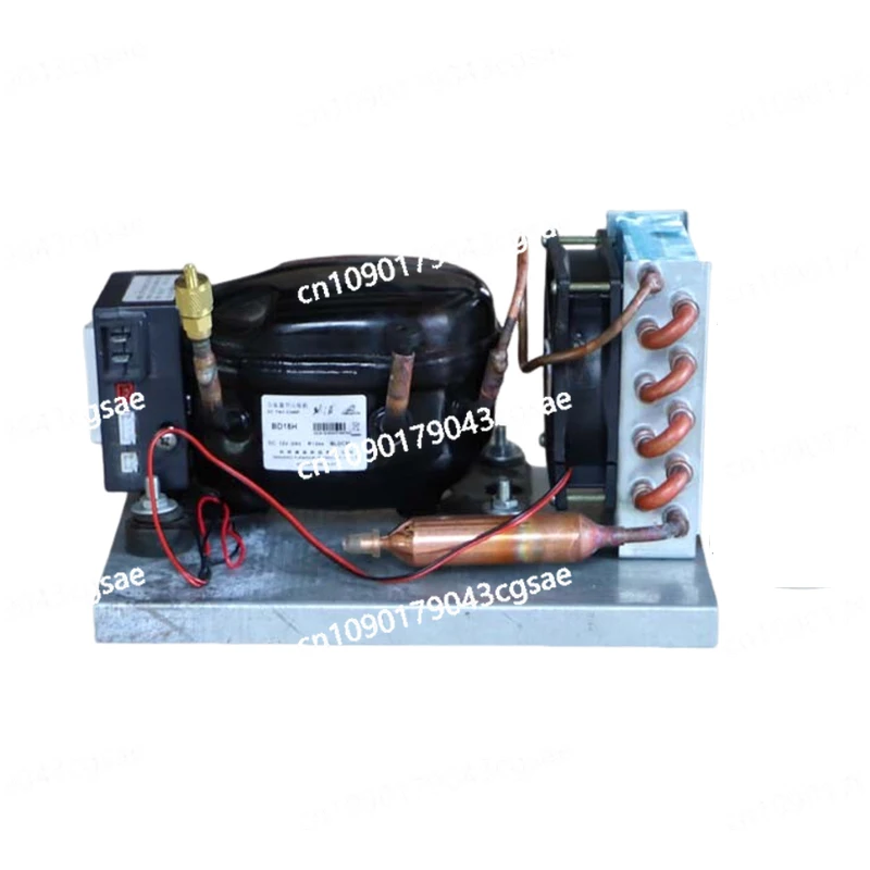 DC12V24V BD15HC DC Compressor Unit Car Refrigerator Freezer Refrigeration Unit Condensing Unit Compressor