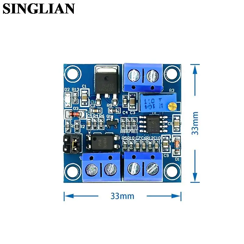 PWM To Voltage Module Voltage To PWM Module 0% - 100% PWM To 0-10V Voltage Conversion Module