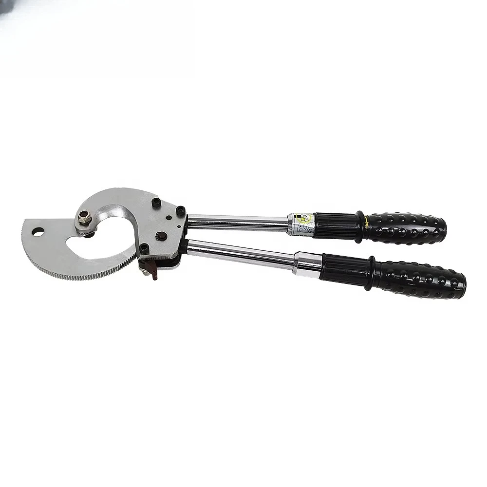 ODM Industrial Standard Ratchet Cable Cutter Manual Mechanical Wire Cutting Tool for CU AL Armord Cable ACSR Steel Wire