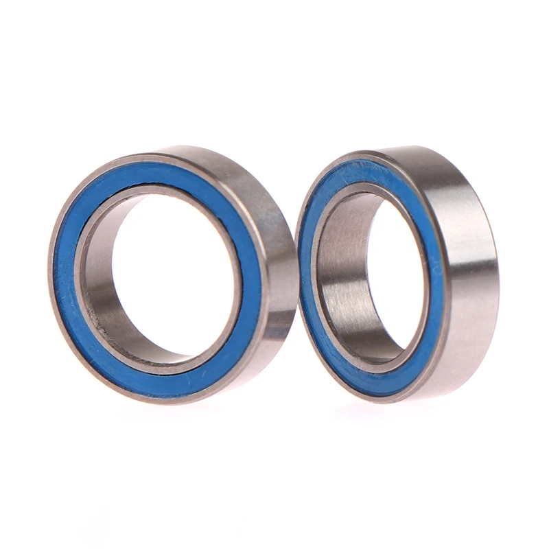 2Pcs 6700 2RS 10X15X4mm Motor Level Blue Rubber Seals Bearing Model Bearing Motor Bearing Hardware bearings