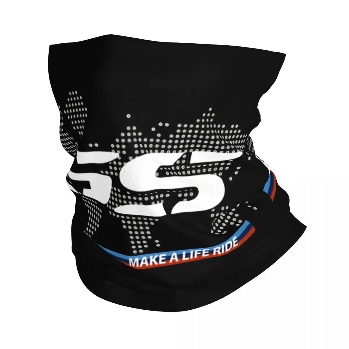 

World Map Bandana Neck Gaiter Motorcycle Club GS Face Scarf Multifunctional Headwear Cycling Unisex Adult Washable