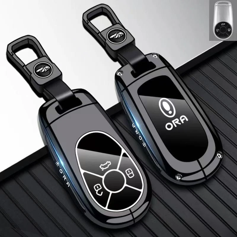 Premium Zinc Alloy Key Cover Case for Ora 5 / Good Cat GT / Mulan Edition / Ballet Cat / Lightning Cat (2024) - Key Fob Shell