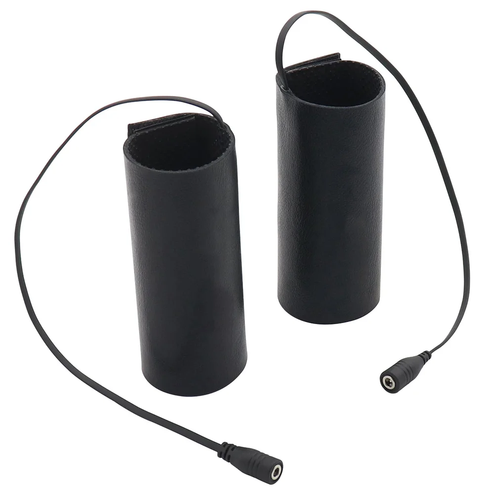 

2 шт., ручки для руля мотоцикла с подогревом, противоскользящие, износостойкие, быстро нагревающиеся, 4-уровневый переключатель, функция таймера