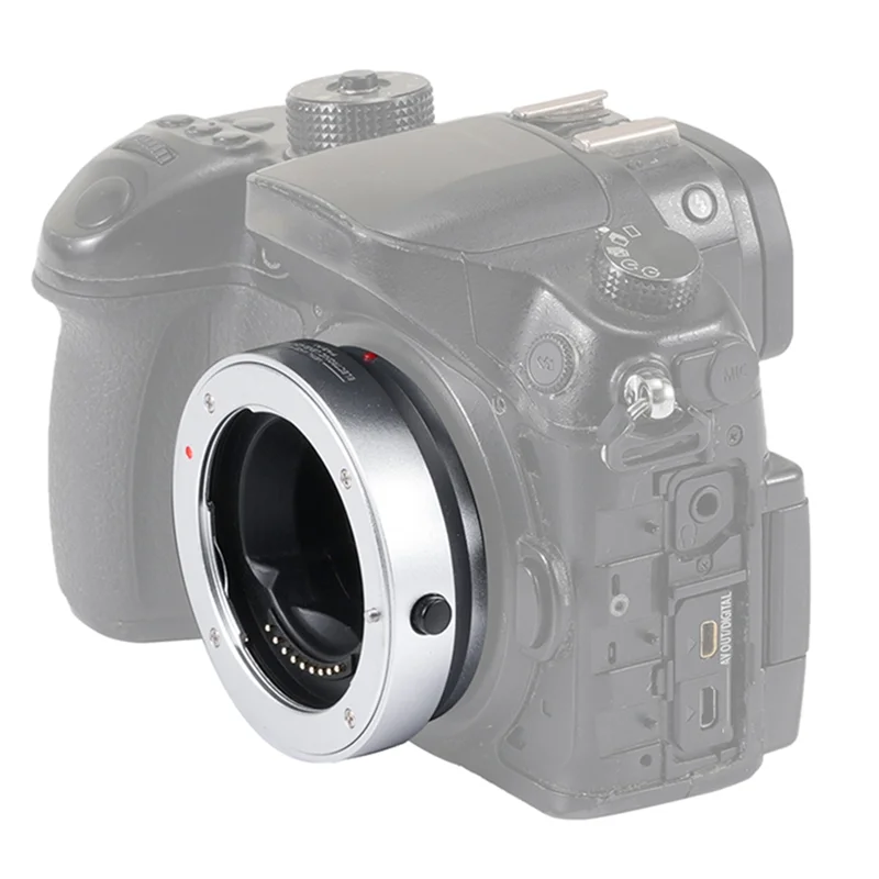 Переходное кольцо ABAC-Autofocus 4/3 для объектива 4/3, для камеры Olympus/Panasonic Micro 4/3, металлический дизайн, аксессуары для фотосъемки