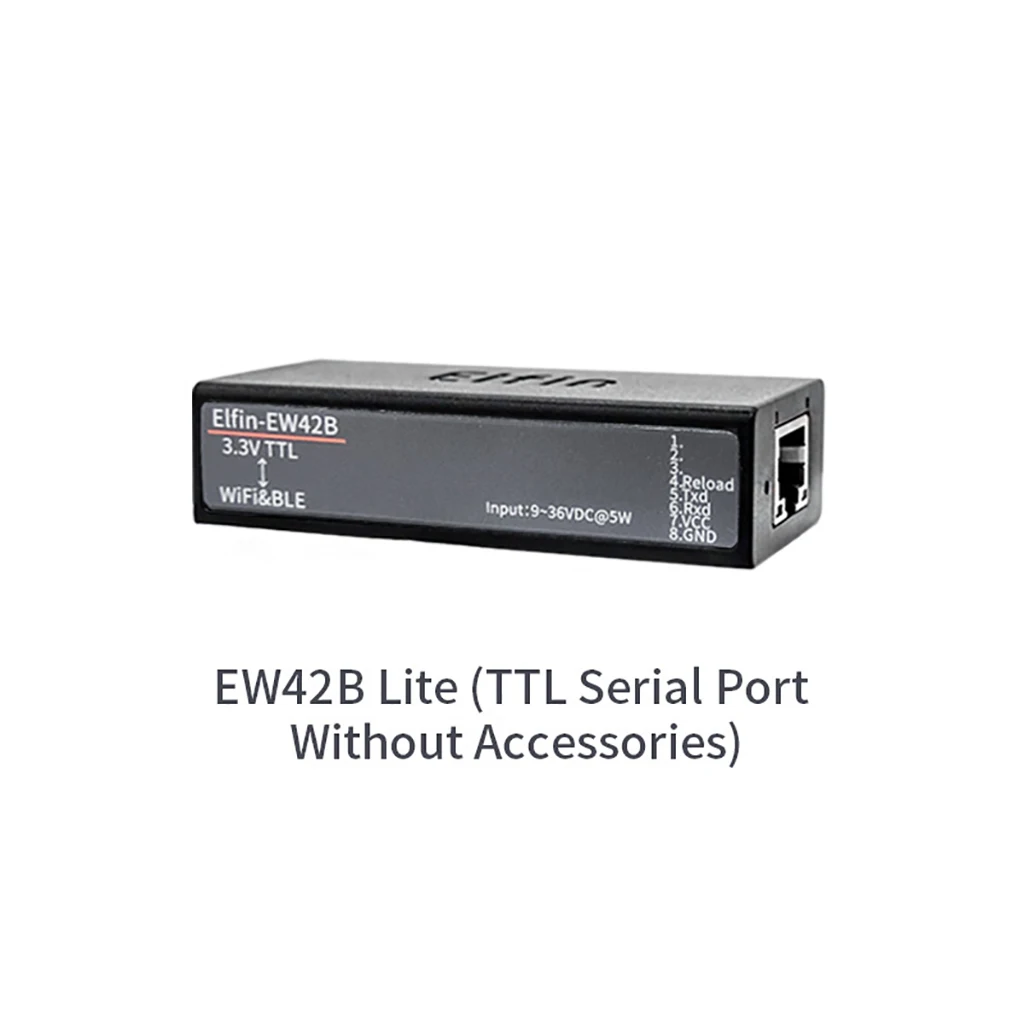 Elfin-EW4XB RS232/485/TTL para Wi-Fi e BLE Servidor Serial Suporte STA/AP/AP + STA Modo de Trabalho Modbus RTU/TCP Gateway Conversion PC