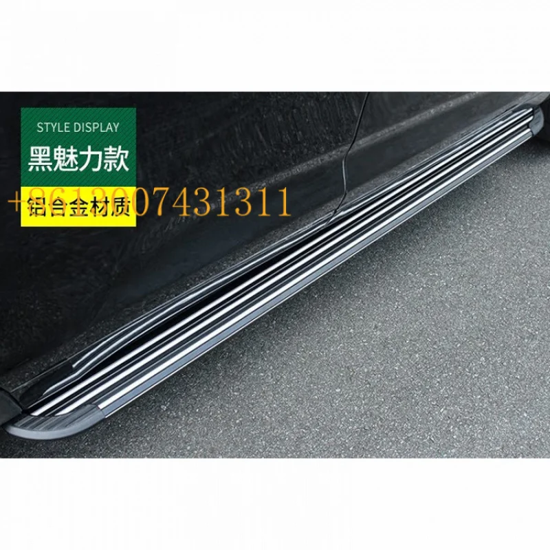 Appearance Upgrade Side Pedal Fit 2020 KX3 Seltos Matching Body Side Step Non-drilling Installation SUV Exterior Refit Component