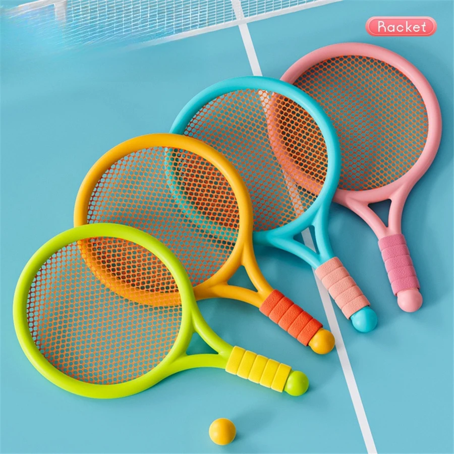 Kids Badminton Racket Set, Tennis Racket, Parent-Child Interactive, Sports Competition, Toys, Birthday Gifts, Parties, Games