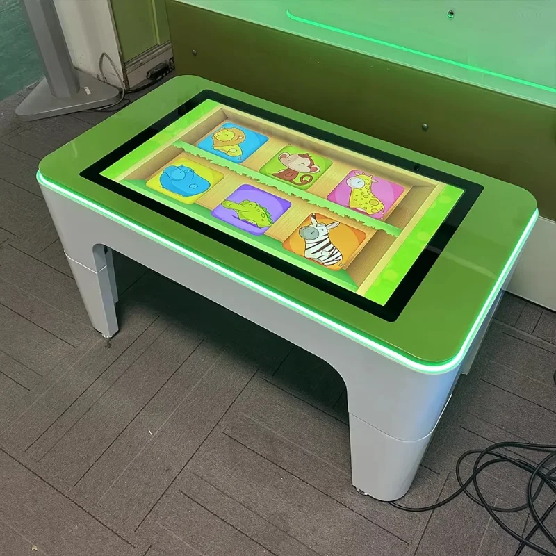 

dining table touch screen interactive coffee table digital coffee table yellow smart unlimited children's interactive game