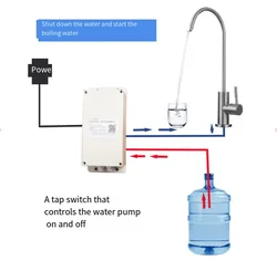 Undercounter barrel water pump electric pump pump sink faucet water supply fully automatic
