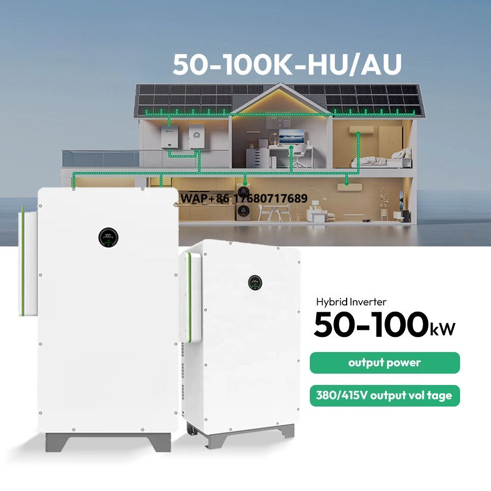 Top Quality Growatt 50kw 63kw 75kw 100kw Three Phase Hybrid Inverter Solar Power Inverters