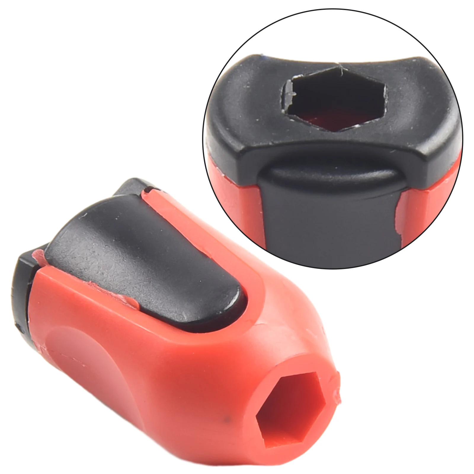 Magnetizer Ring For Screwdriver Bits, 6.35mm Steel Sleeve Holder To Strengthen Magnetism, Removable Anti-Drop Bit Extender, Red,