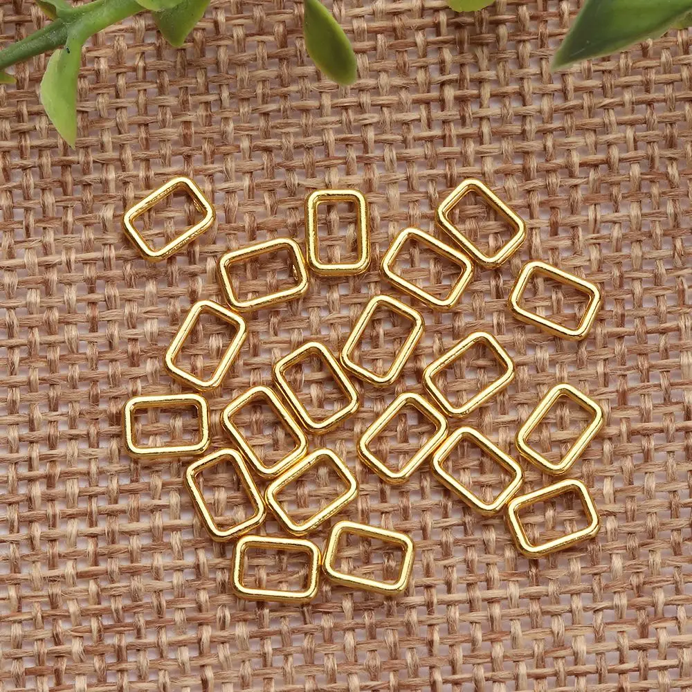 20pcs Newest 4mm Mini Ultra-small Tri-glide Doll Bag Buckle Accessories Diy Doll Bag Square/Triangle Buttons Hardware Parts