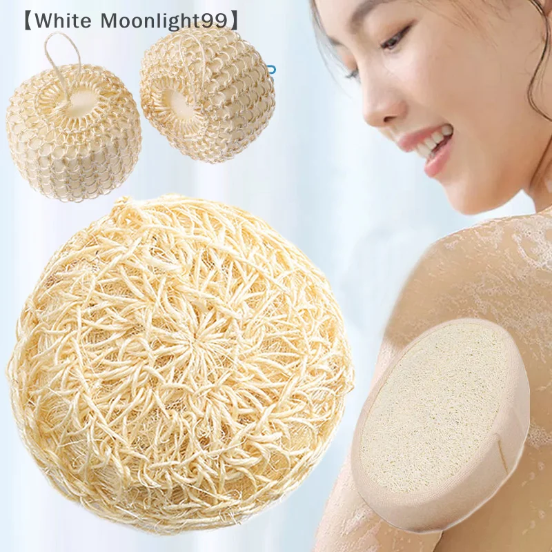 1Pcs Loofah Bath Sponge Shower Body Cleaning Glove Tool Scrubber Ponge Brush Pad Horniness Remover Bathroom Supplies