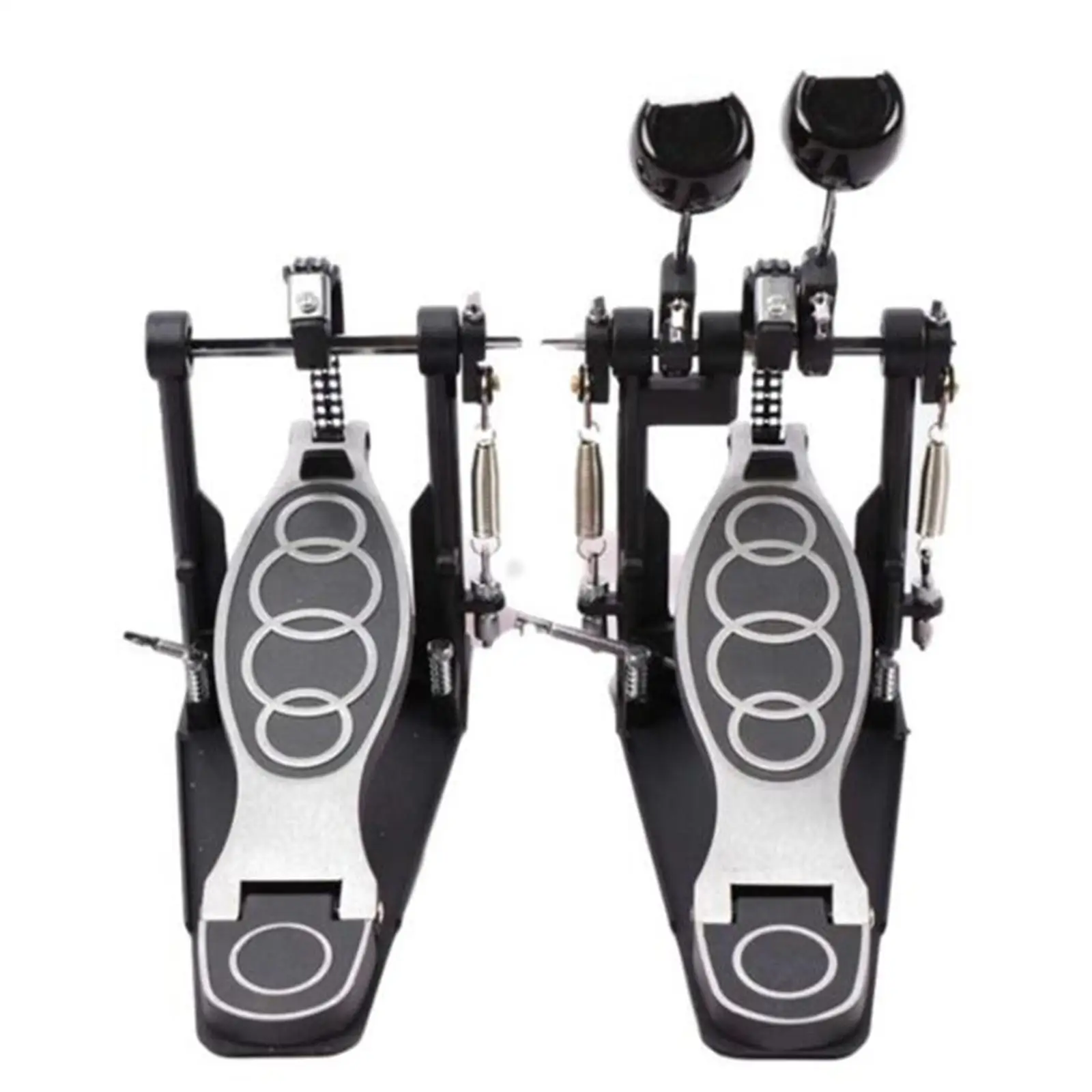 Dual Pedal Two Chain Drive Percussion Hardware Double Kick Drum Pedal for Kick Drum Set Electronic Drums Jazz Drums Drummers