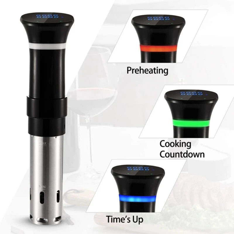 Nồi nấu M2EE 1100W có hẹn giờ kỹ thuật số và màn hình LCD để nấu ăn trong bếp