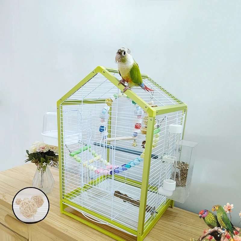 

Parrot Outdoor Birdcage Accessories Carrier Mochila Hammock Quail Cage Canary Palomas Nido Para Pajaros Pet Furniture CY50BC