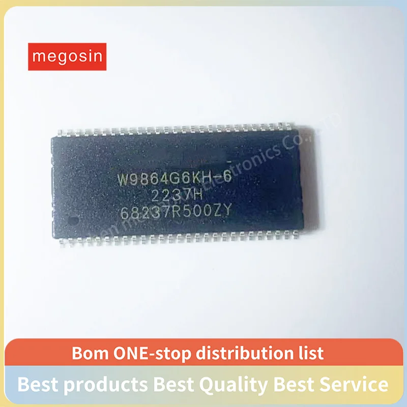 1pcs/lot W9864G6KH-6 W9864G6KH W9864G6 TSOP54 Memory chip