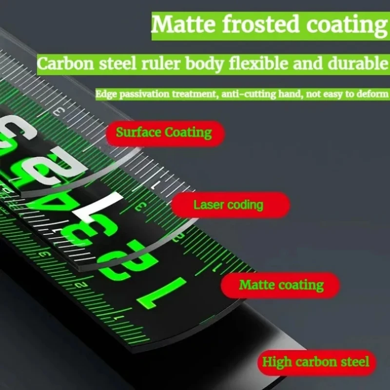 المحمولة عالية الدقة أشرطة القياس سميكة مقاومة للاهتراء شريط القياس قابل للسحب 3M5M7.5M10M أدوات قياس المنزلية #4