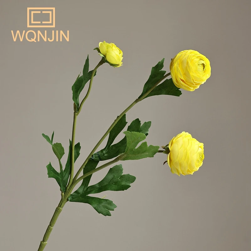 Europäischer Stil 3 Köpfe künstlicher Pfingstrosen blumenstrauß für Hausgarten Wohnzimmer Dekoration Hochzeits feier liefert gefälschte Blume – Detail 13
