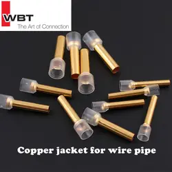 Original German WBT 0441-0446 HiFi audio pressed wire tube copper copper sleeve 1-16 square connection tube cord end terminal