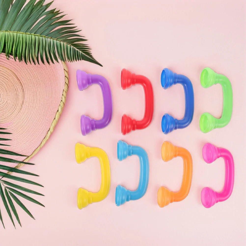 10 Stück pädagogische Flüstertelefone für Kinder, bunte Sprachkorrektur, Klassenzimmer, Lesen, Lernspielzeug für die frühe Bildung