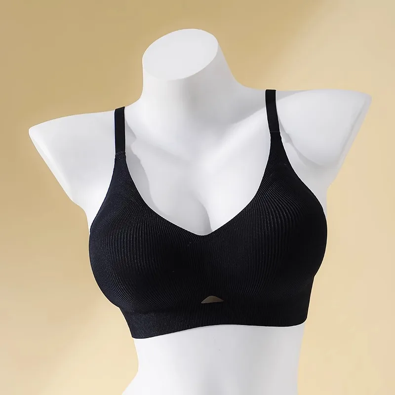 

Jelly Strip Comics Outward Expansion Bra Beautiful Back Underwear Women Seamless Gathering Upper Support Breathable Bra