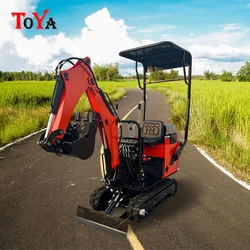 Multifunction excavator 0.8 ton Factory Price Small Mini Crawler Digger Farm Garden Using Portable Mini Excavator customized