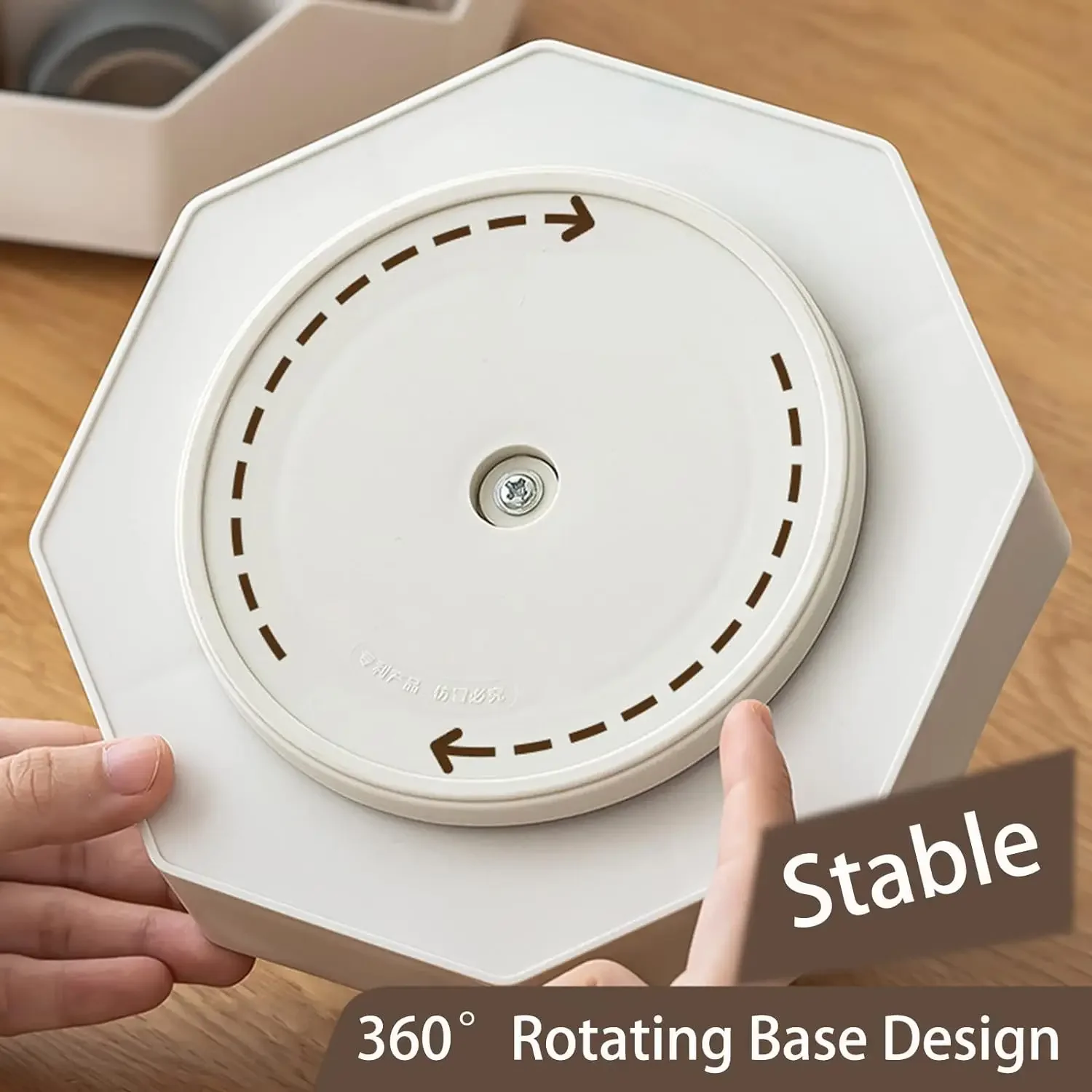 

Pencil Pen Holder for Desk, 9 Slots 360 Degree Rotating Desk Organizer, Desktop Storage Pen Organizers Stationery Supplies