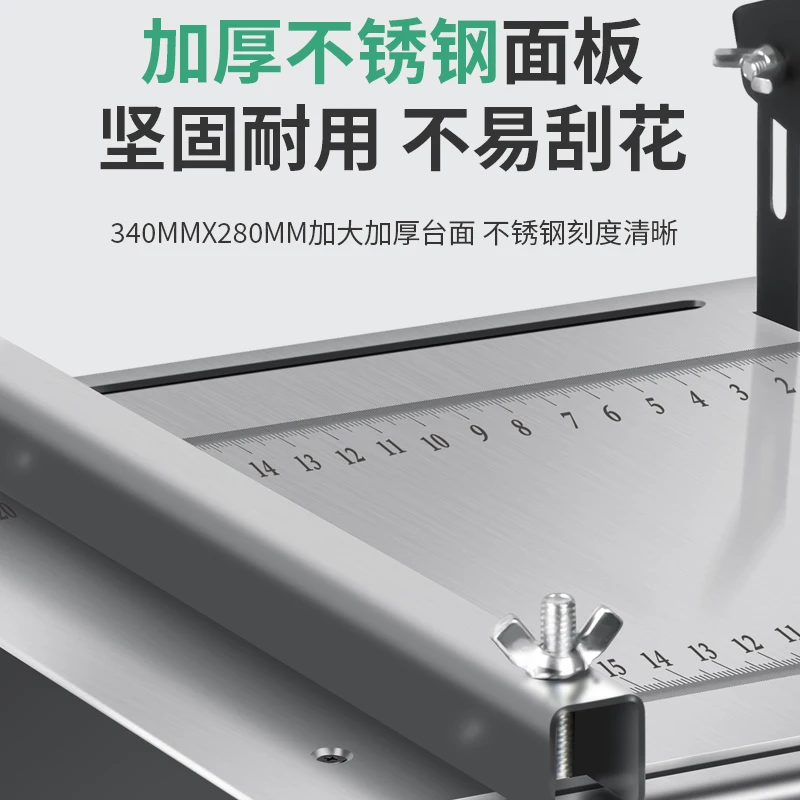 Woodworking decoration table saw, cutting board multi-functional cutting machine