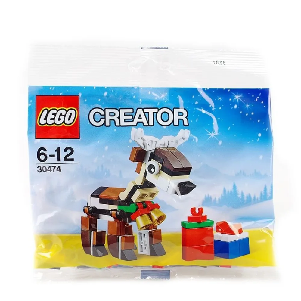 LEGO 30543 Christmas Train Collectible Building Set 30543 30474 Reindeer 30478 Jolly Santa 30584 Winter Holiday Train